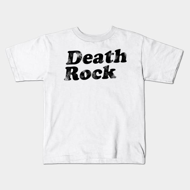 death rock Kids T-Shirt by Truntlessart